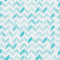 Watercolor Zigzag - Turquoise Blue Fabric - ineedfabric.com