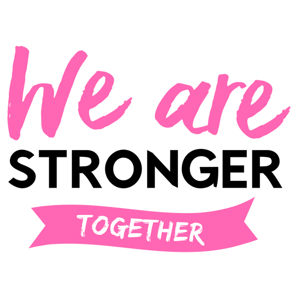 We Are Stronger Together Fabric Panel - ineedfabric.com