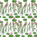 Wetland Plants Fabric - ineedfabric.com