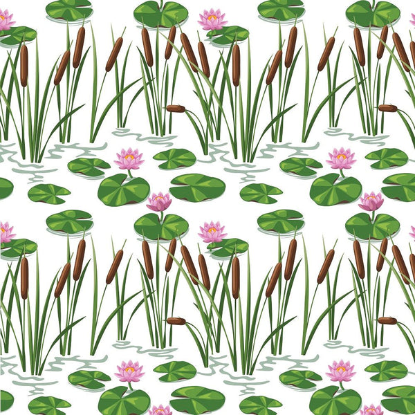 Wetland Plants Fabric - ineedfabric.com