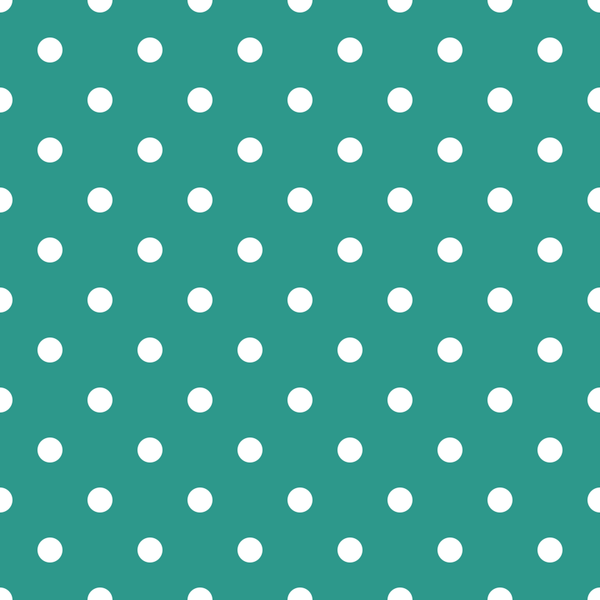 White Dots Fabric - Atoll - ineedfabric.com