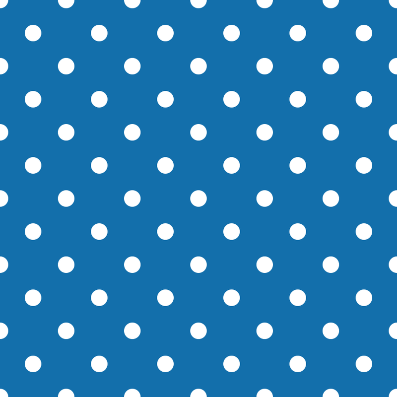 White Dots Fabric - Blue - ineedfabric.com