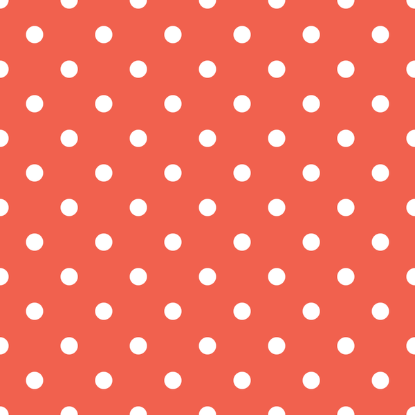 White Dots Fabric - Cinnabar - ineedfabric.com