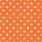White Dots Fabric - Pumpkin - ineedfabric.com