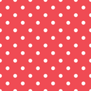 White Dots Fabric - Red - ineedfabric.com