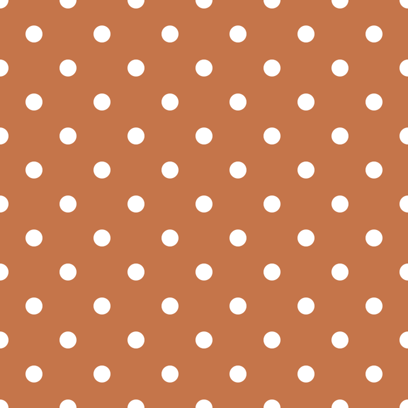White Dots Fabric - Sienna - ineedfabric.com