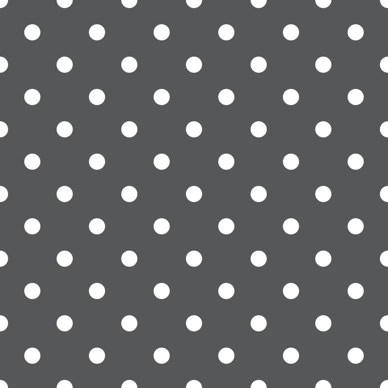 White Dots Fabric - Steel Gray - ineedfabric.com