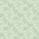 White Hearts on Watercolor Grunge Fabric - Green - ineedfabric.com