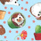 Who Let The Hogs Out Hedgehog Toss Fabric - ineedfabric.com