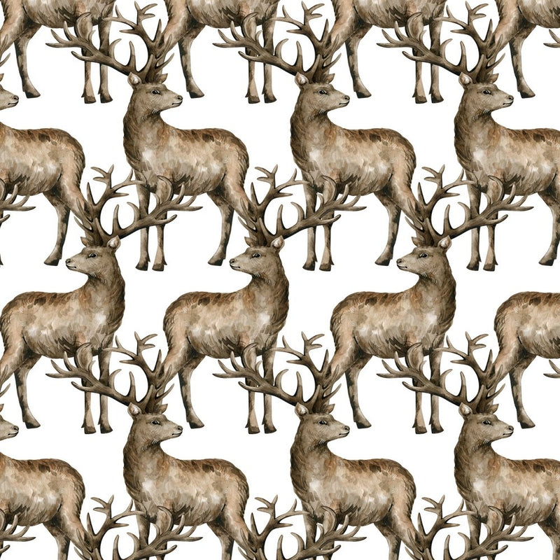 Wild Deer Fabric - ineedfabric.com