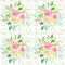 Wild Flower Bouquet on Vine Fabric - ineedfabric.com