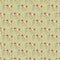 Wild Flowers Group Fabric - Green - ineedfabric.com
