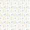 Wild Flowers Singles Fabric - White - ineedfabric.com