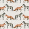 Wild Fox & Deer Fabric - ineedfabric.com