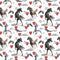 Wild Horses with Hearts Fabric - ineedfabric.com