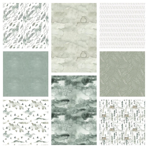 Wild Pinery Fabric Collection - 1/2 Yard Bundle - ineedfabric.com