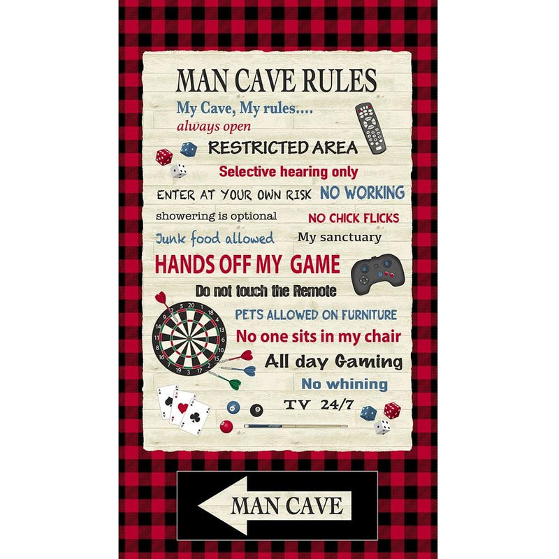 Windham, Man Cave Fat Quarter Bundle - 14pcs - ineedfabric.com