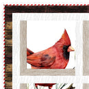 Window to the World, Red Bird Quilt Kit - 40" x 40" - ineedfabric.com