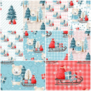 Winter Bear Fat Quarter Bundle - 10 Pieces - ineedfabric.com