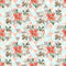 Winter Dreams Floral Triangles Fabric - ineedfabric.com