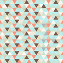 Winter Dreams Triangles Fabric - ineedfabric.com