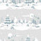 Winter Landscape Fabric - ineedfabric.com