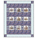 Winter Wonder Lane Quilt Kit - 61 1/2” x 74 1/2" - ineedfabric.com