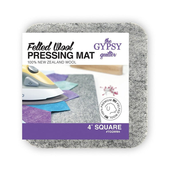 Wool Pressing Mat - 4" x 4" x 1/2" - ineedfabric.com