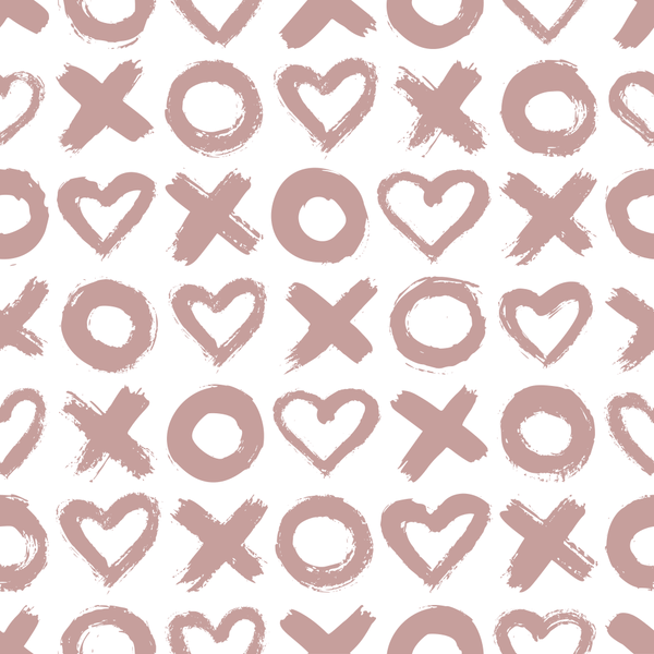 XOXO Fabric - Rose Gold - ineedfabric.com