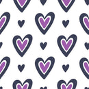 XOXO Hearts Pattern 8 Fabric - ineedfabric.com