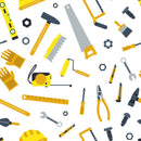 Yellow Construction Tools Variation