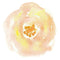 Yellow Watercolor Carnation Wild Flower Fabric Panel - ineedfabric.com