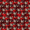 Yorkies On Red Plaid Fabric - ineedfabric.com
