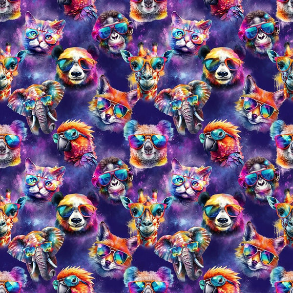 Zoo Party Fabric - ineedfabric.com